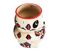 HEATSHAKING Stylish Panda Shape Ceramic Cocktail Cup 480ml Unique Design and Fine Workmanship, Practical Hawaii Wine Cup for Hawaiian Parties and Bar Use