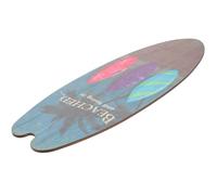 HEATSHAKING Surfboard for Decor Wall Beach Wooden Coastal Style Pattern Good Workmanship Props and Party Hawaii Themed Space