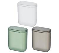 HEATSHAKING Travel Organiser Small Plastic Storage Box with Lid for Data Cables and Electronics Accessories 3.6 X 3.1 X 1.8 Inch Hard Pp Material