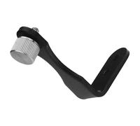 HEATSHAKING Tripod Quick for L Adapter Black Binoculars and Telescope Mount with Release Plate Link and Image-shake Reduction, Twin 1/4 Inch Thread Connections for Stable Stargazing