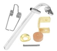 HEATSHAKING Trombone Versatile Water Key Accessory and Easy to Replace Metal and Plastic Parts with Cork Pads and Drain Valves for Band and Orchestra Brass Instruments