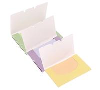 HEATSHAKING Unisex Oil Absorbing Sheets 100 Count Facial Oil Blotting Paper for Oily Skin Portable and Soft Absorbing Tool for Makeup and Face Cleansing