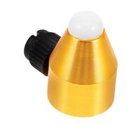 HEATSHAKING Universal Crystal Tuning Fork Feet Accessory Natural Chalcedony Round Beads for Meditation and Stress Relief 8 Colors Smooth Metal Base Suitable for Healing and Energy Therapy