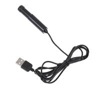 HEATSHAKING USB Microphone for Computer with Omnidirectional Pickup and Lightweight Metal Design, Mini Microphone for Meetings and Speeches, Model Sf-555b in Black