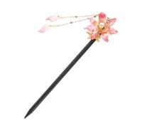 HEATSHAKING Vintage Hair Sticks for Long Hair Artificial Crystal Flower for Buns and Elegant Occasions