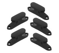 HEATSHAKING Violin Case Bow Holder Clips Secure Fit 5Pcs Plastic Replacement Fittings for Instrument Case Protection Outdoor Travel