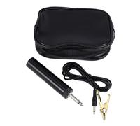 HEATSHAKING Violin Pickup Clip-on Piezo Contact Microphone Metal Clamp and 2m Cable, Acoustic Instrument Microphone for Erhu Violin Melodica, Includes 6.5mm Adapter for Live and Studio Use