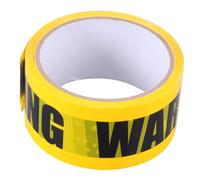 HEATSHAKING WARNING Safety Tape Yellow Self-Adhesive Warning Stripes for Indoor Outdoor Use 1 Roll Non-Slip Barrier Tape for Floors and Walls