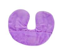 HEATSHAKING Weighted Lavender Reusable Sleep Mask for Women Moist Heat Cold Therapy Elegant Design for Sinus Relief Relaxation for Use