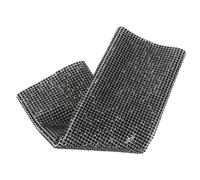 HEATSHAKING Wireless Microphone Handle Sleeve Plastic Cover Rhinestone Decoration for Performers and Hosts Universal Fit