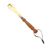 HEATSHAKING Wooden Shoe Horn Handle Easy Shoe Helper for Seniors Pregnant Women and Boy Girl Portable and Fit for All Footwear