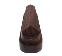 HEATSHAKING Wooden Towel Wall Hook Coffee Wood Plastic No-Drill Utility