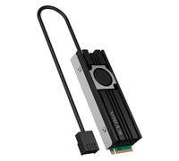 Heatsink 60740 IcyBox SSD M.2 IB-M2HSF-703 2280 With fan (flat)