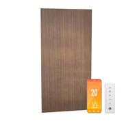 HeatSquare Smart 700W 120x60cm Infrared Panel Heater Wood Effect