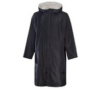 Heatwave Changing Robe Unisex Outdoor Long Sleeve Windproof & Waterproof Robes Hooded Coat For Beach Wild Swimming Surfing Oversized Quick Dry (UK, Alpha, L, XL, Regular, Regular, Black)