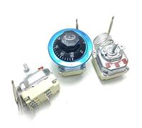 Heaveant 3 phase 380V -50-300/30-110 centigrade temperature controller temperature switch with ceramic base waterproof (Color : 50 to 300 degree, Size : M)