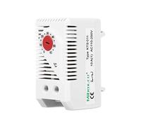 Heaveant Mechanical Thermostat, 0-60℃ Adjustable Electric Mechanical Thermostat Mini Temperature Controller Switch for Heater, Filter Fan (KTO011)