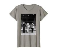 Heaven 17 Synth Pop Band Portrait by Virginia Turbett T-Shirt, Women, Slate Grey, Medium