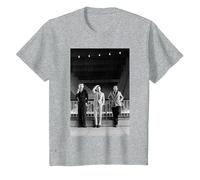 Heaven 17 Synth Pop Band Portrait by Virginia Turbett T-Shirt, Youth, Heather Grey, 4T