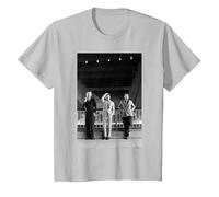 Heaven 17 Synth Pop Band Portrait by Virginia Turbett T-Shirt, Youth, Silver Grey, 2T