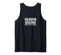 Heaven Bound Earth Is Just A Layover Christian Tank Top