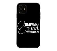 Heaven Bound Philippians 3:20 Inspirational Faith Design Case for iPhone 11