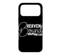 Heaven Bound Philippians 3:20 Inspirational Faith Design Case for iPhone 17 Pro Max
