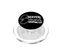 Heaven Bound Philippians 3:20 Inspirational Faith Design PopSockets PopGrip for MagSafe