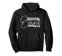 Heaven Bound Philippians 3:20 Inspirational Faith Design Pullover Hoodie