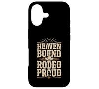 Heaven Bound Rodeo Proud Christian Cowboy Western Case for iPhone 17