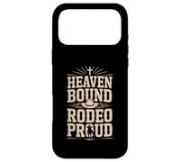 Heaven Bound Rodeo Proud Christian Cowboy Western Case for iPhone 17 Pro Max