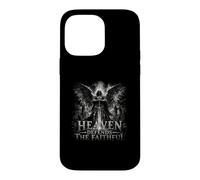 Heaven Defends The Faithful Angel Warrior Cross Case for iPhone 14 Pro Max