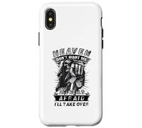 Heaven Don't Want Me And Hell's Afraid I'll Take Over B Case for iPhone X/XS