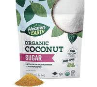 Heaven & Earth Coconut Sugar, 454g | Low Glycemic | Unrefined Sugar Alternative | Natural Sweetener | Coconut Palm Sugar