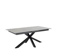 Heaven Extendable Dining Table with Ceramic Grey Top 200â“240cm