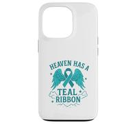 Heaven Has A Teal Ribbon Case for iPhone 13 Pro