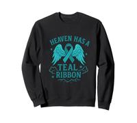 Heaven Has A Teal Ribbon Sweatshirt