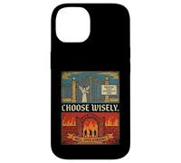 Heaven Has A Wall And Strict Immigration Choose Wisely Funny Case for iPhone 14