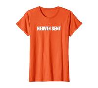 Heaven has Sent T-Shirt, Women, Orange, 3X-Large