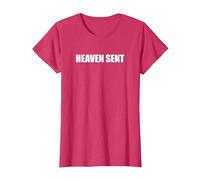 Heaven has Sent T-Shirt, Women, Red Heather, Large
