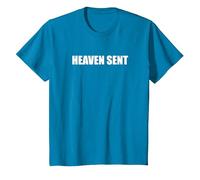 Heaven has Sent T-Shirt, Youth, Sapphire Blue, 2T