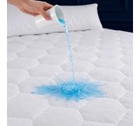 Heaven High Premium 100% Waterproof Mattress Protector - Breathable Hypoallergenic Microfibre Mattress Cover, Deep Fitted Sheet Fits Mattresses Up to 30cm ((King - 150x200cm))