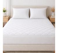 Heaven High Premium Bamboo Waterproof Mattress Protector - Hypoallergenic & Breathable Bamboo Fabric Double Mattress Protector (Double)