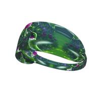 Heaven Hummingbird Elastic Exercise Headband - Soft Sweat-Wicking Throw for Women