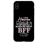 Heaven Is Beautiful My BFF Memorial Grief Loss Case for iPhone XS Max