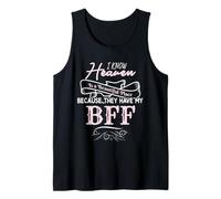 Heaven is Beautiful My BFF Memorial Grief Loss Tank Top