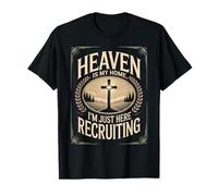 Heaven Is My Home Here Recruiting Christian Religious Jesus T-Shirt