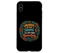 Heaven Is My Home I'm Just Here Recruiting Christian Quote Case for iPhone XS Max