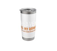 Heaven is My Home I'm Just Here Recruiting I Bible Christian Stainless Steel Insulated Tumbler