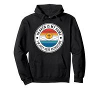 Heaven Is My Home I'm Just Here Recruiting Pullover Hoodie